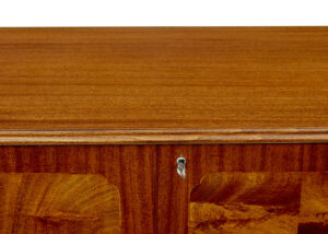 Mid Century Scandinavian Inlaid Teak Sideboard — thumbnail 2