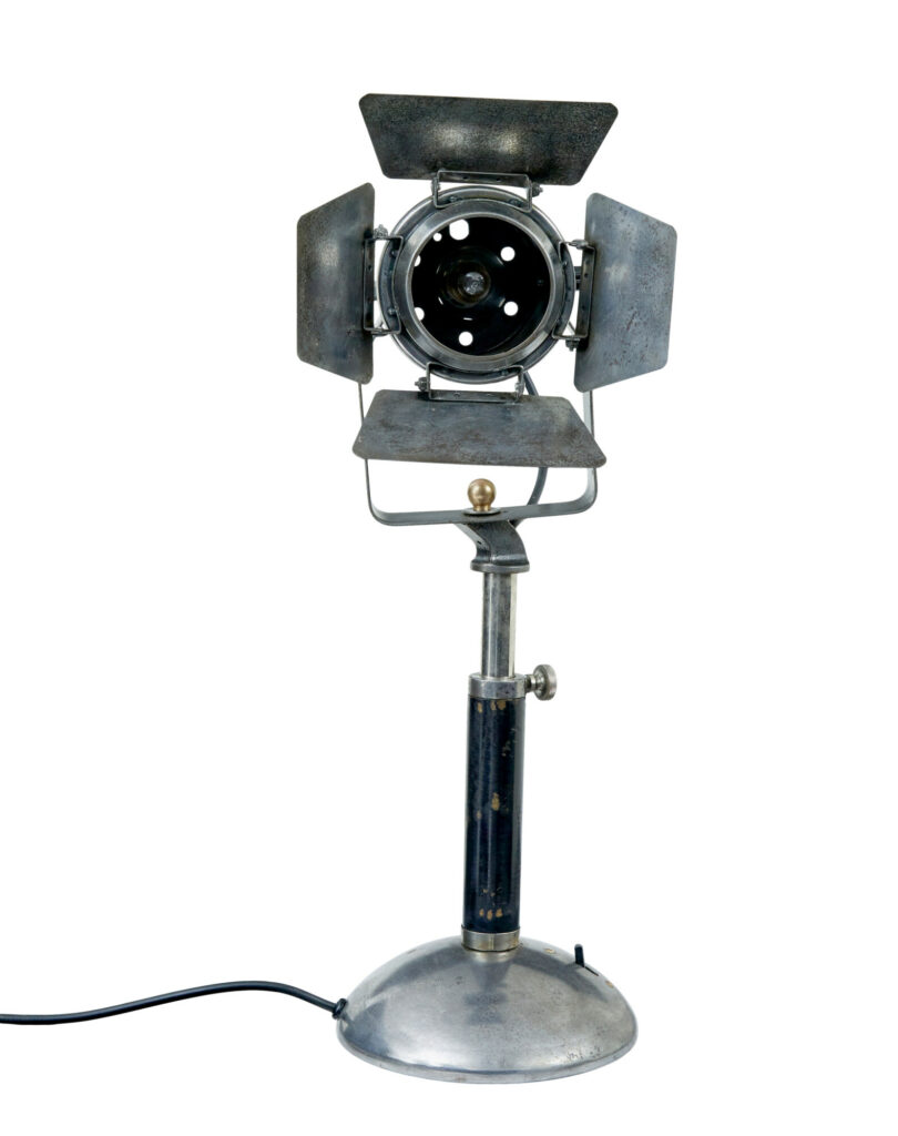 Unusual Mid Century Adjustable Industrial Desk Lamp — image 7