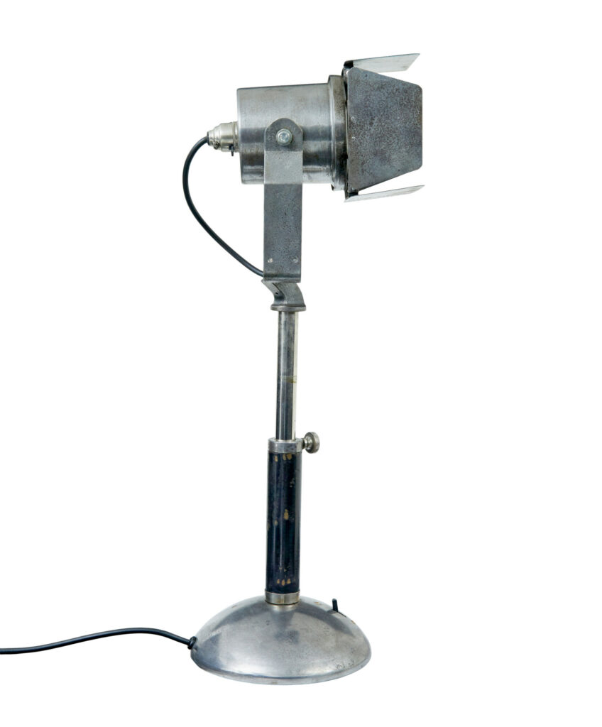 Unusual Mid Century Adjustable Industrial Desk Lamp — image 6