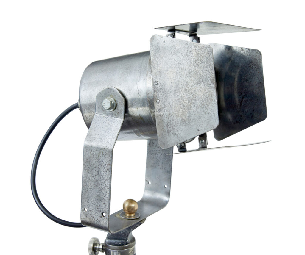 Unusual Mid Century Adjustable Industrial Desk Lamp — image 4