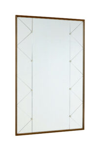 Mid Century Swedish Harlequin Wall Mirror — thumbnail 2