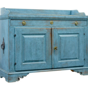 19TH CENTURY SWEDISH HAND PAINTED SMALL DRESSER BASE