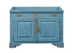 19th Century Swedish Hand Painted Small Dresser Base — thumbnail 8