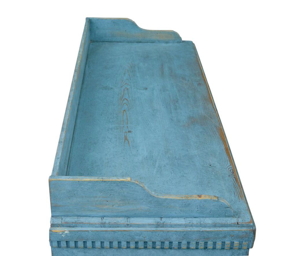 19th Century Swedish Hand Painted Small Dresser Base — image 2