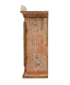 Original Hand Painted Swedish Pine Wall Cabinet — thumbnail 3