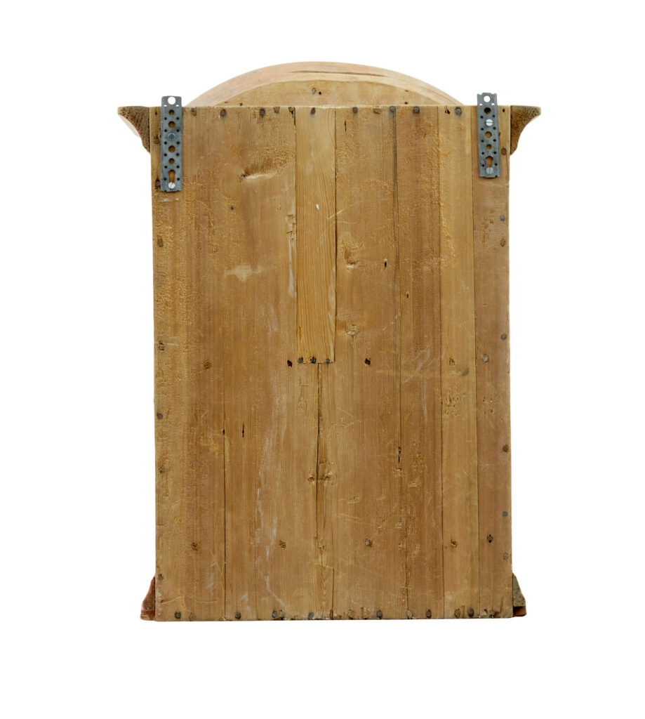 Original Hand Painted Swedish Pine Wall Cabinet — image 2