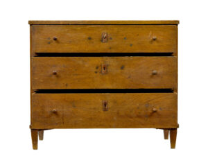 Mid 19th Century Traditional Swedish Painted Chest of Drawers — thumbnail 5