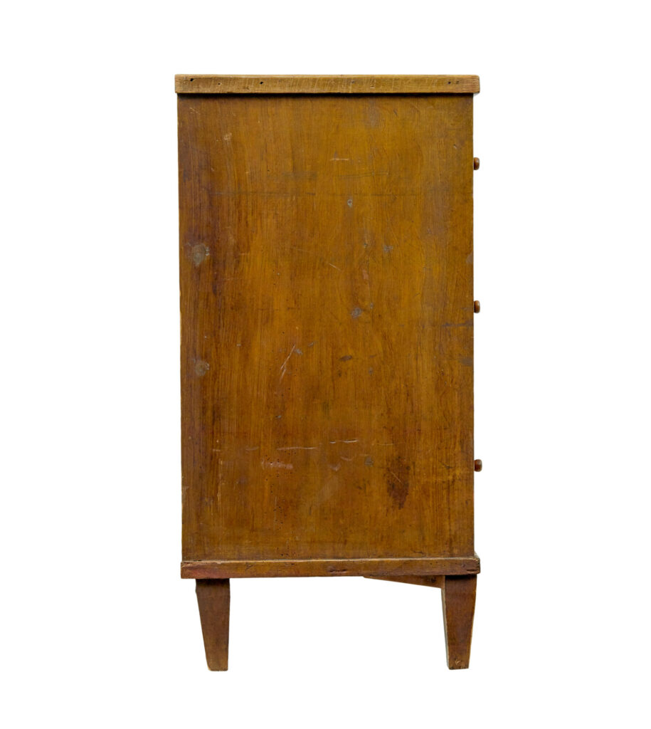 Mid 19th Century Traditional Swedish Painted Chest of Drawers — image 2