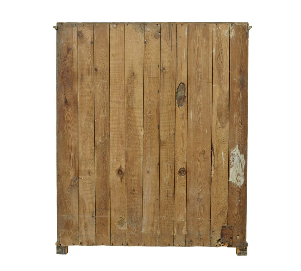 Mid 19th Century Rustic Scandinavian Painted Cupboard — image 9