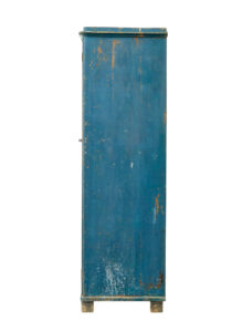 Mid 19th Century Rustic Scandinavian Painted Cupboard — thumbnail 8