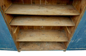 Mid 19th Century Rustic Scandinavian Painted Cupboard — thumbnail 6