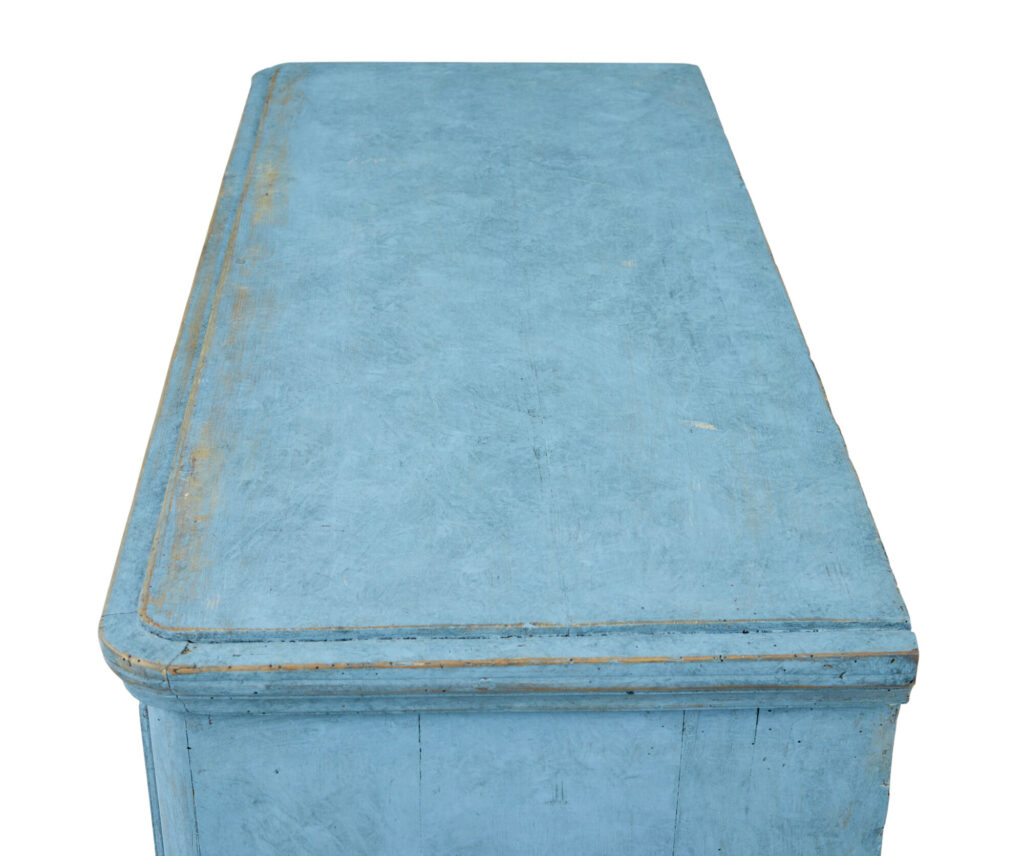 19th Century Swedish Painted Pine Cupboard — image 9