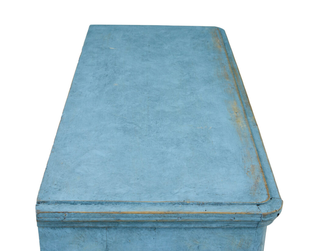 19th Century Swedish Painted Pine Cupboard — image 8