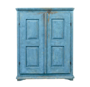 19th Century Swedish Painted Pine Cupboard — thumbnail 6
