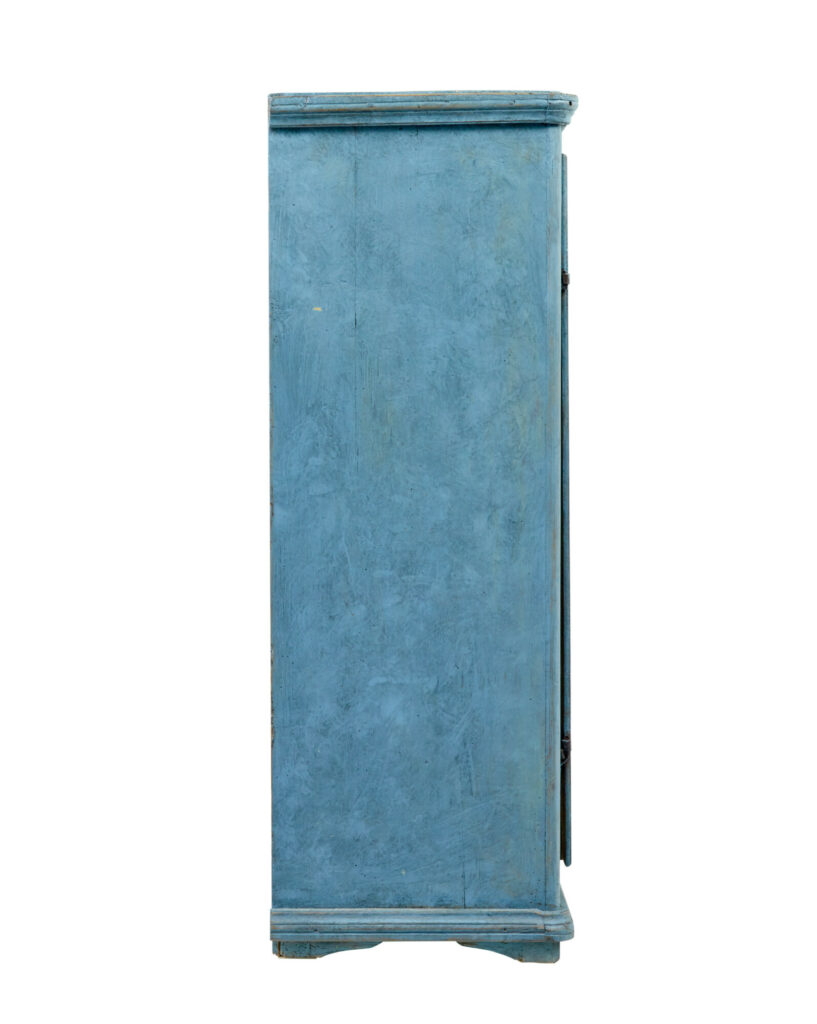 19th Century Swedish Painted Pine Cupboard — image 4