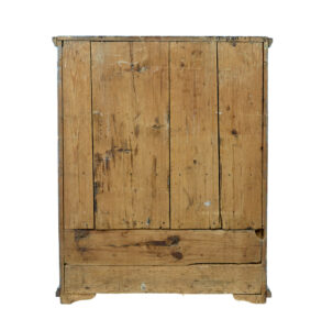 19th Century Swedish Painted Pine Cupboard — thumbnail 3