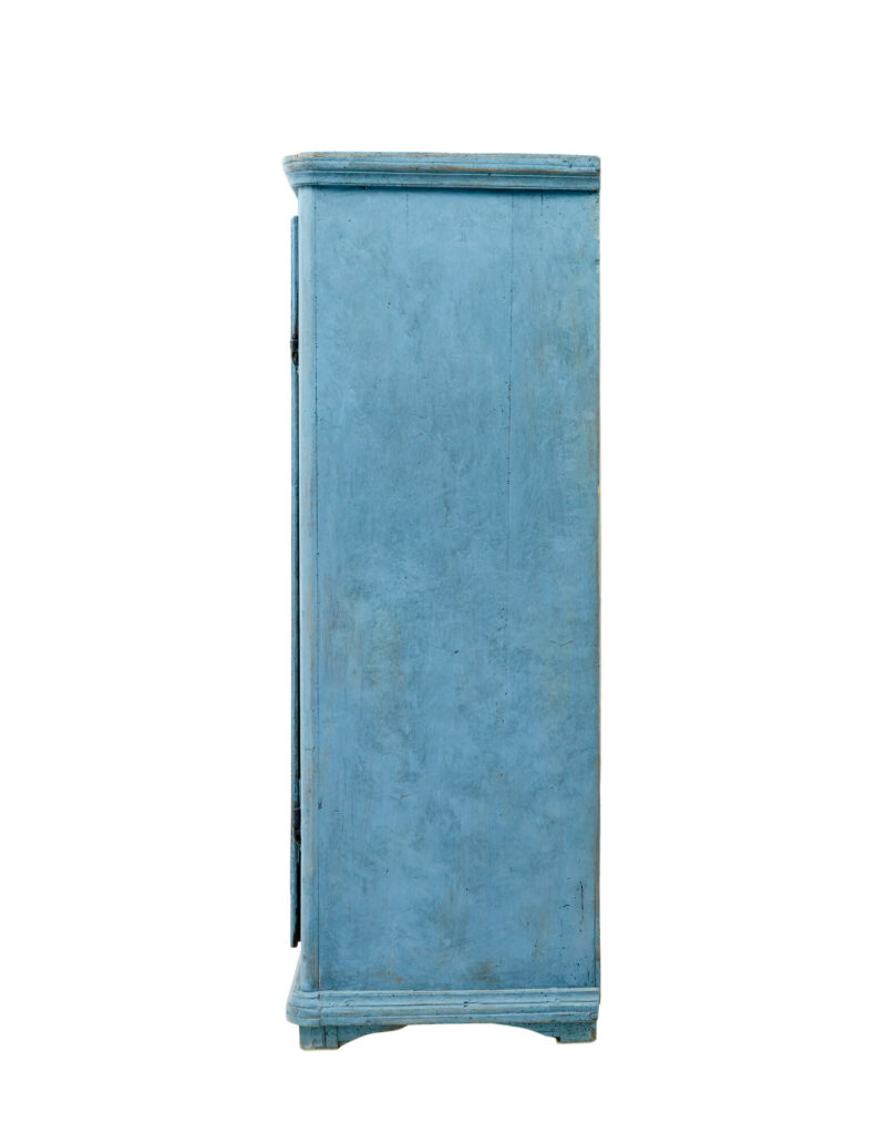 19th Century Swedish Painted Pine Cupboard — image 2
