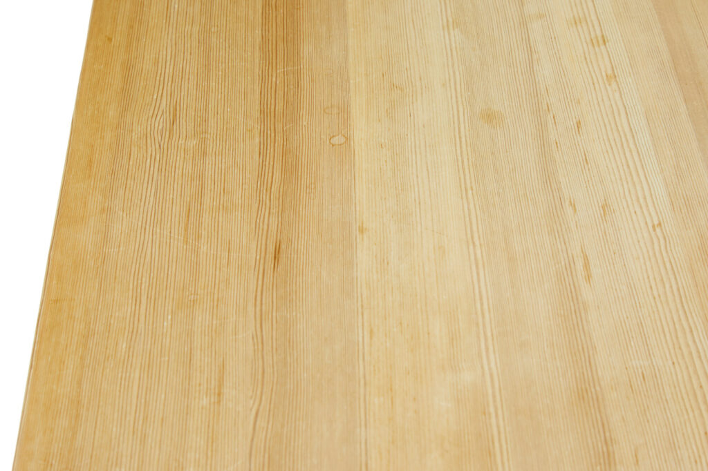 Mid Century Swedish Solid Pine Dining Table — image 2