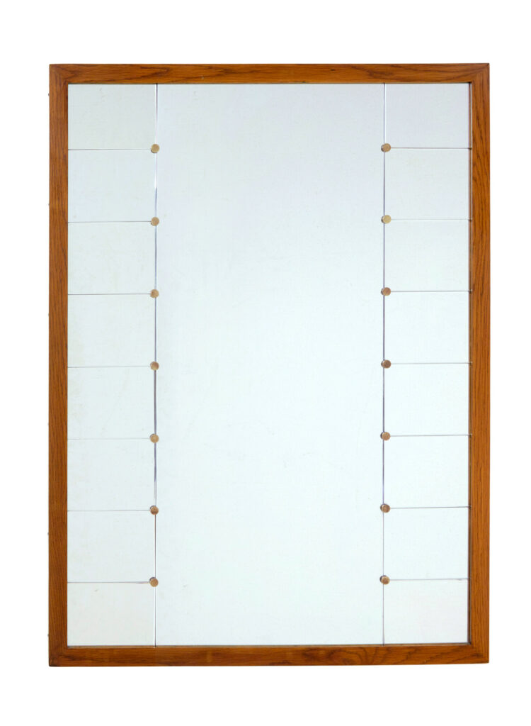 Swedish Mid Century Wall Mirror by G&T
