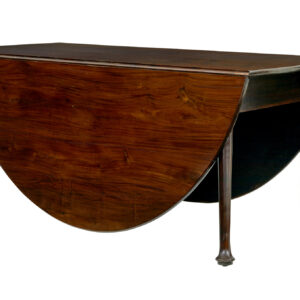 LARGE EARLY 19TH CENTURY GEORGIAN GATE LEG DINING TABLE