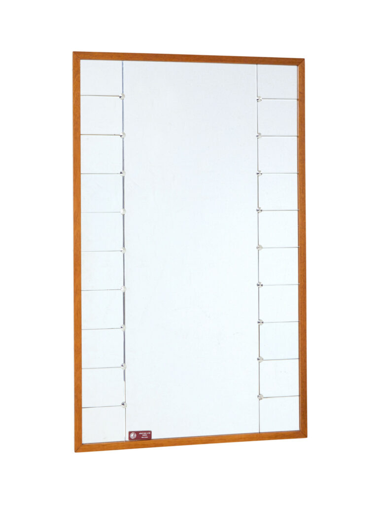Scandinavian Mid Century Wall Mirror by Glas and Tra — image 7