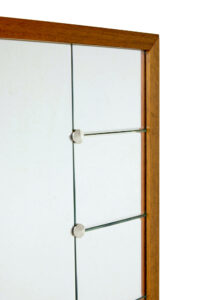 Scandinavian Mid Century Wall Mirror by Glas and Tra — thumbnail 5