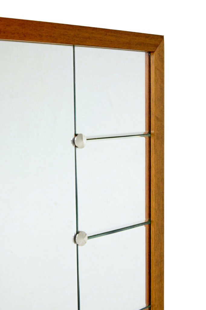 Scandinavian Mid Century Wall Mirror by Glas and Tra — image 5