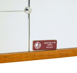Scandinavian Mid Century Wall Mirror by Glas and Tra — thumbnail 4