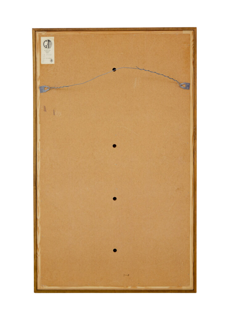 Scandinavian Mid Century Wall Mirror by Glas and Tra — image 2