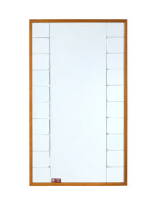 SCANDINAVIAN MID CENTURY WALL MIRROR BY GLAS AND TRA