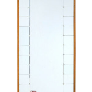 SCANDINAVIAN MID CENTURY WALL MIRROR BY GLAS AND TRA