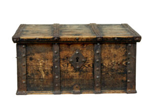 Mid 19th Century Swedish Hand Painted Strong Box — thumbnail 8
