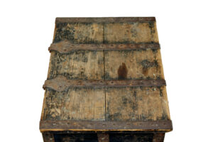 Mid 19th Century Swedish Hand Painted Strong Box — thumbnail 4