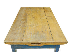 19th Century Scandinavian Painted Pine Bakers Table — thumbnail 7