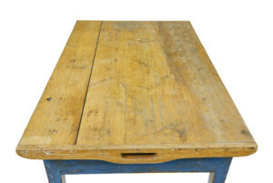 19th Century Scandinavian Painted Pine Bakers Table — thumbnail 6