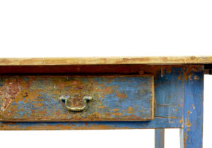 19th Century Scandinavian Painted Pine Bakers Table — thumbnail 3