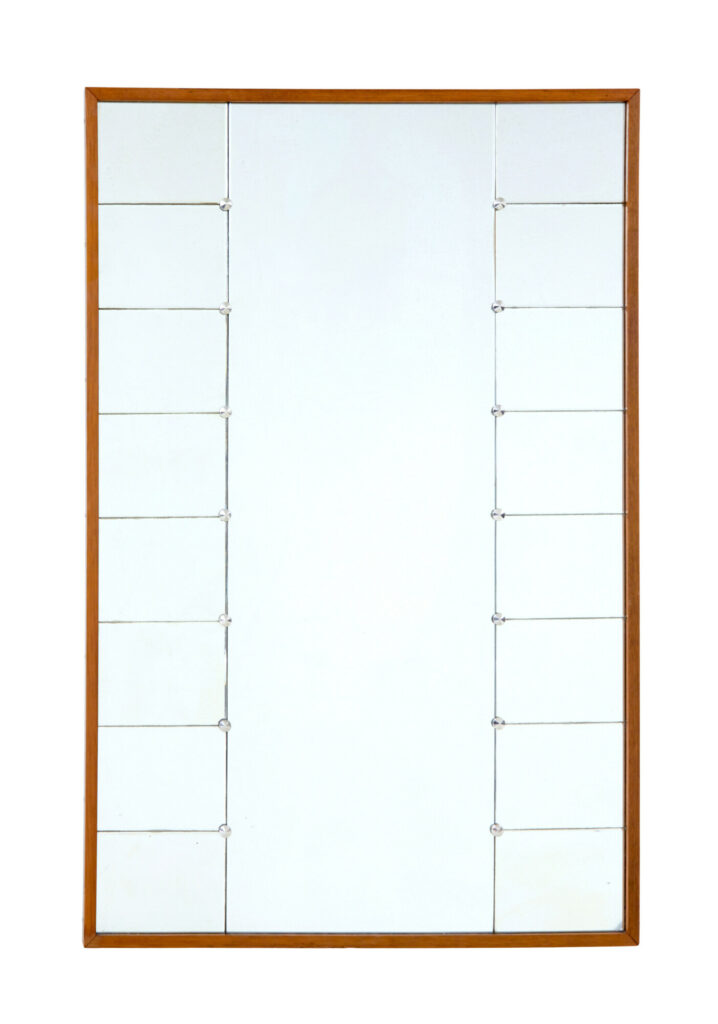 Swedish Mid Century Wall Mirror by Glas and Tra