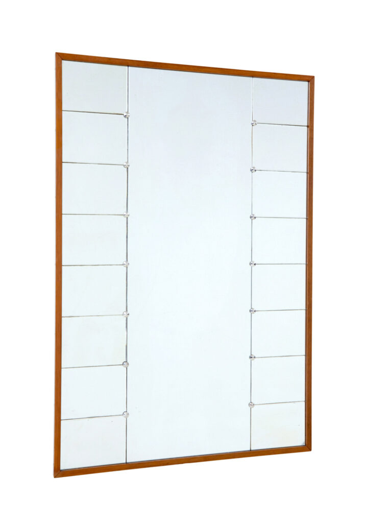 Swedish Mid Century Wall Mirror by Glas and Tra — image 4