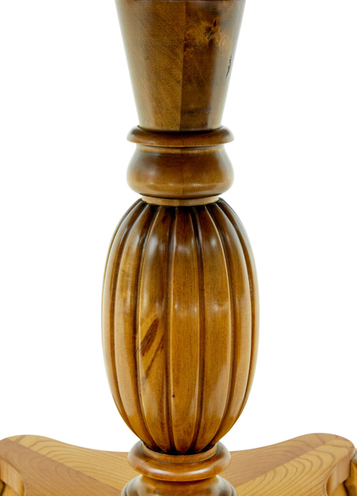 Scandinavian Mid Century Elm Shaped Coffee Table — image 5