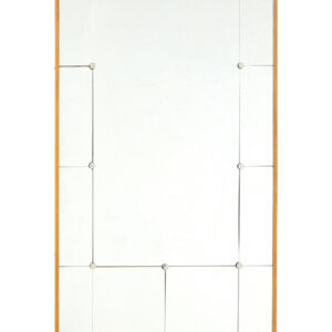 MID CENTURY SCANDINAVIAN MODERN HARLEQUIN MIRROR