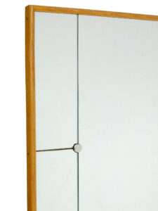 Mid Century Scandinavian Modern Harlequin Mirror — thumbnail 3