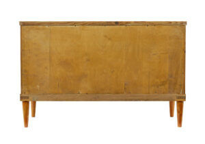 Mid Century Swedish Birch Inlaid Chest of Drawers — thumbnail 3