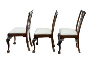 Set of 10 19th Century Chippendale Design Dining Chairs — thumbnail 9
