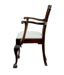 Set of 10 19th Century Chippendale Design Dining Chairs — thumbnail 5