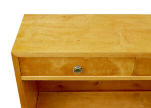 Scandinavian Birch Low Open Bookcase by Smf Bodafors — thumbnail 8