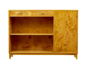 Scandinavian Birch Low Open Bookcase by Smf Bodafors — thumbnail 7
