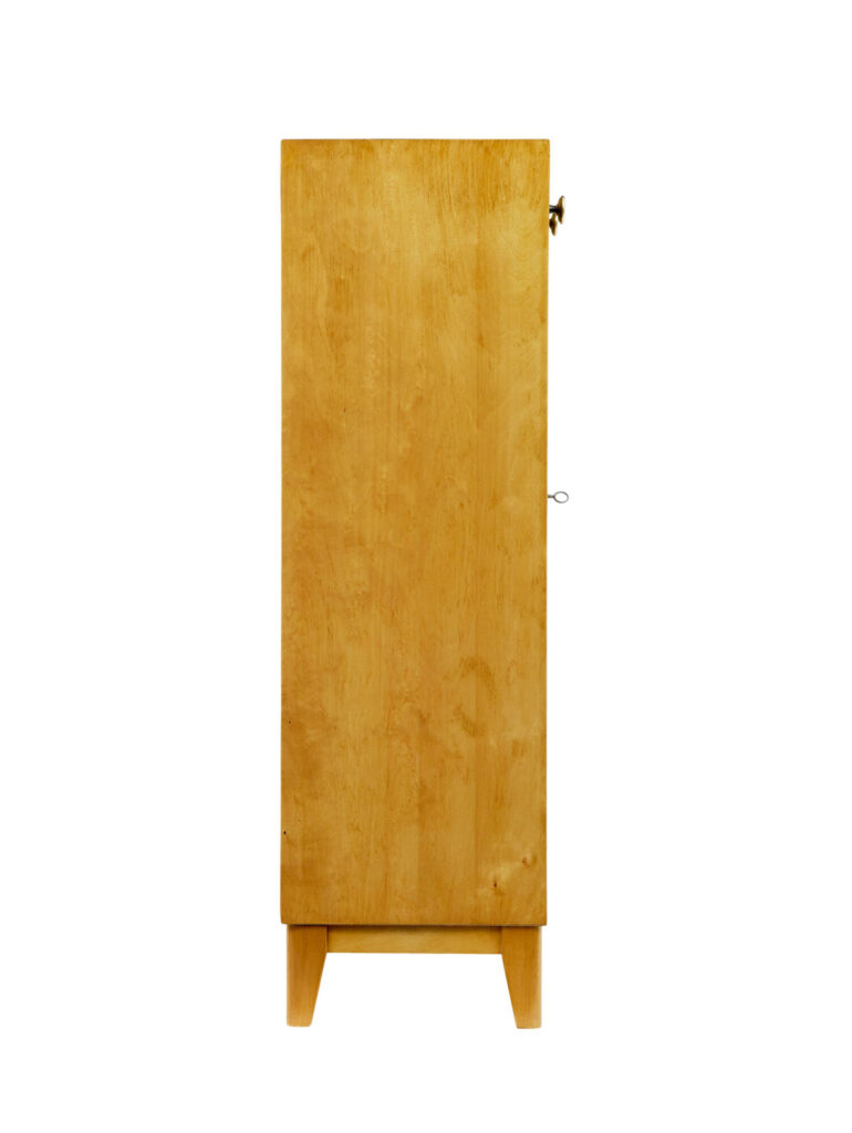 Scandinavian Birch Low Open Bookcase by Smf Bodafors — image 5