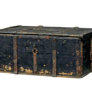 SCANDINAVIAN MID 19TH CENTURY PAINTED PINE CHEST