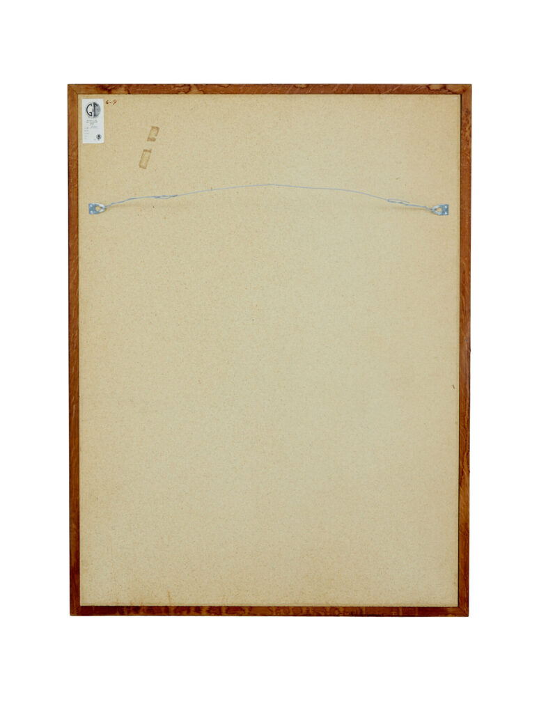 Scandinavian Mid Century Wall Mirror by Glas and Tra — image 4