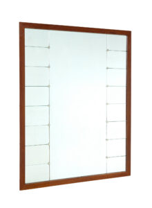 Scandinavian Mid Century Wall Mirror by Glas and Tra — thumbnail 2